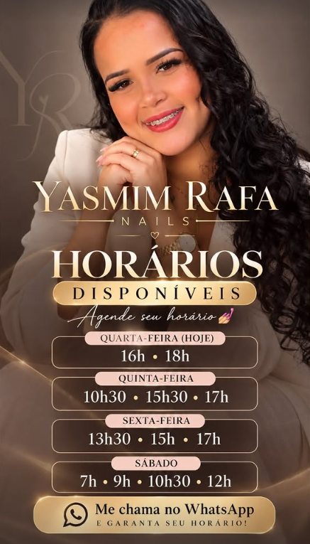 Yasmim Rafa Nails Agendamento Online